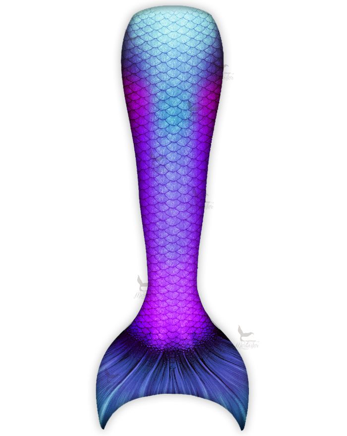 Kids Royal Betta Guppy Mermaid Tail Skin