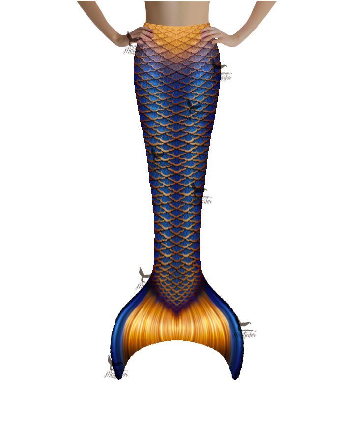 Kids Ocean's Secret Guppy Mermaid Tail Skin 