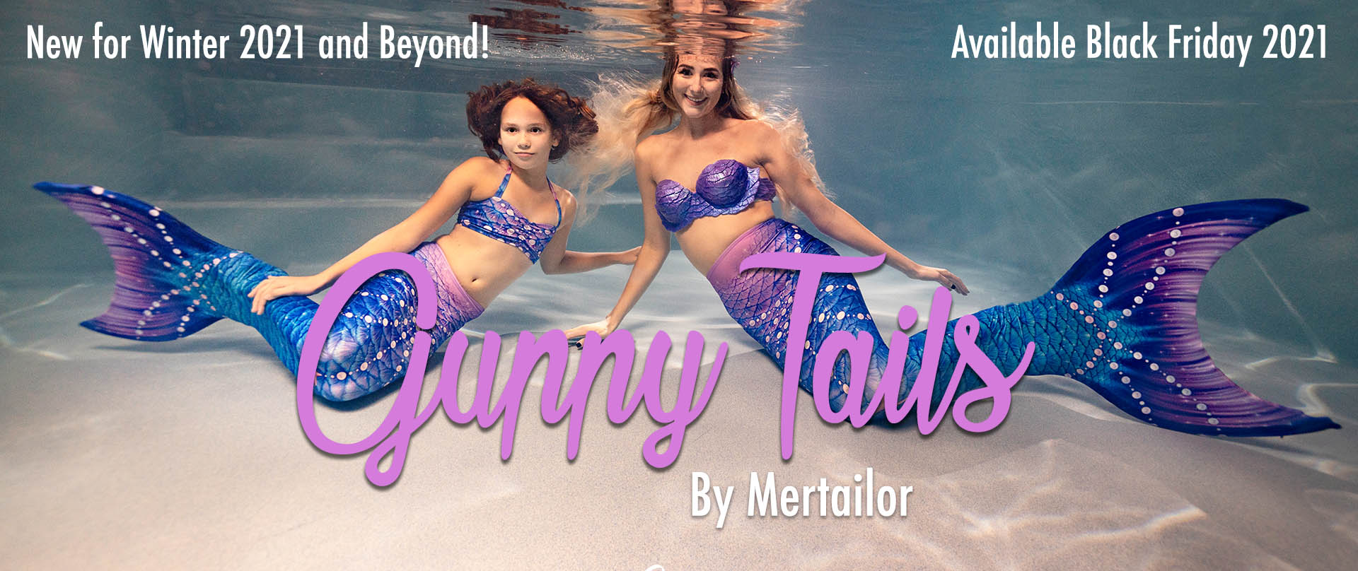 New Guppy Mermaid Mertailor Tails for Winter and 2022